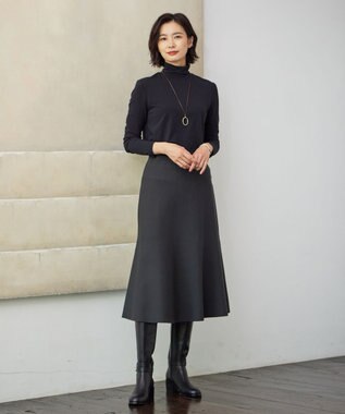 J.PRESS LADIES リバーシブル エポ リング ネックレス ベージュ系