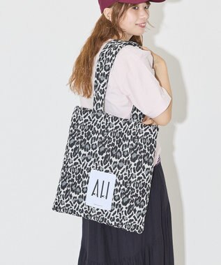 AMERICAN HOLIC 26AWパテッドホリホリトートバッグ Leopard
