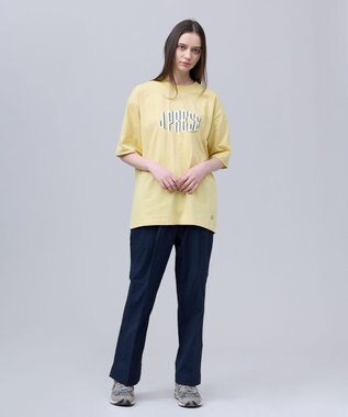 J.PRESS MEN 【J.PRESS ORIGINALS】【UNISEX】Cotton Jersey J.PRESS Logo T-Shirt イエロー系