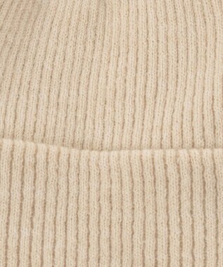 MOONBAT 【洗える】伸縮性に優れたストレスフリー ニット帽 ゆったり ベージュ