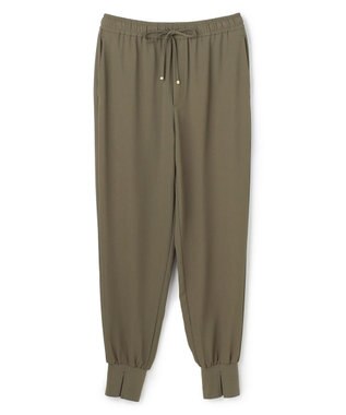 UNFILO 【ウエストゴム】ライトジョーゼット ジョグパン