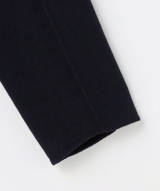 組曲 S ダブルブレストリバー コート ネイビー系