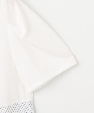 組曲 L シャツコンビティアード カットソー マルチストライプ系