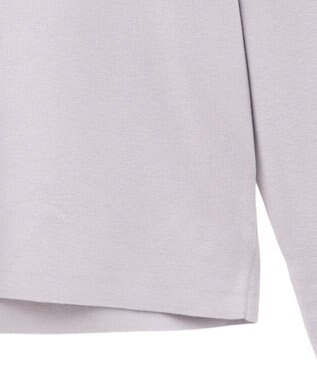 YECCA VECCA 2wayオフショルカラーカーディガン Lavender