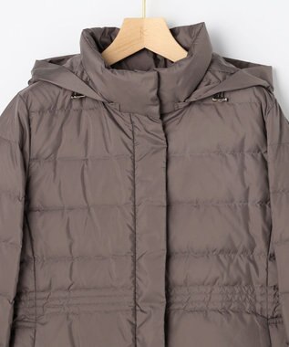 組曲 S ライトタフタショート ダウン モカブラウン系