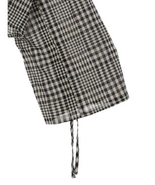 earth music&ecology ワッシャードロスト羽織りシャツ Check