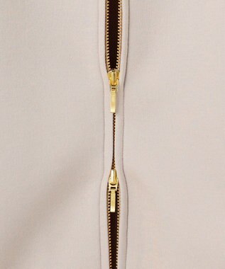 J.PRESS LADIES S 【WEB限定】ダンボールジャージー ハイネック ブルゾン 【WEB限定】グレージュ系