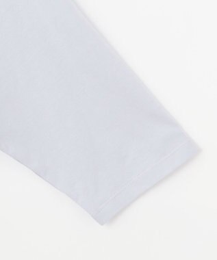 ANY 【洗える】テントライン カットソー サックスブルー系