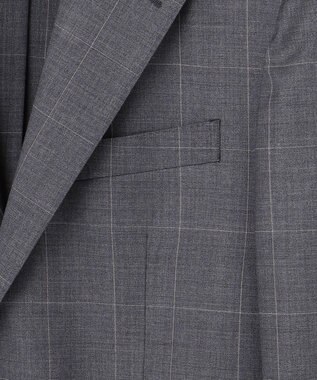 J.PRESS MEN 【J.PRESS MOVING / セットアップ対応】REDA ACTIVE ウィンドーペーン ジャケット グレー系4