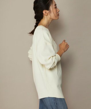 OP／FILA 【ocean pacific】らくティブ/ヘンリーネックワッフルロンT ホワイト