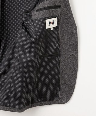 JOSEPH ABBOUD 【ストレッチ】エアロムリネ コンフォートジャージジャケット ライトグレー系