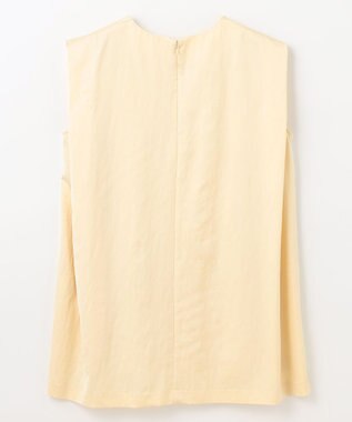 NAVE 【ReNAVE　洗える】グロスサテンブラウス クリーム