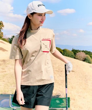 PW CIRCULUS 【WOMEN】ポケットモックネック ゴルフウェア レディース