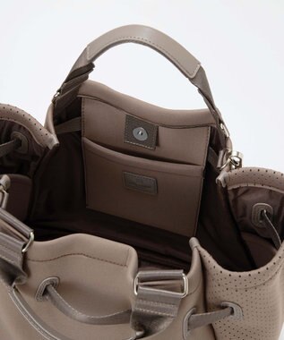 TOPKAPI 【TREASURE TOPKAPI】ネオプレン 2way A4 トートバッグ グレージュ