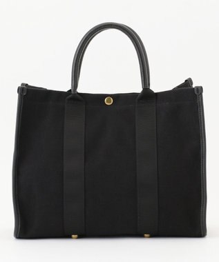 LA BAGAGERIE クラシックヨコナガトート ブラック×ブラック