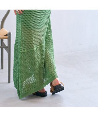 MODE ET JACOMO <carino>エコファーもこもこサンダル ブラウン