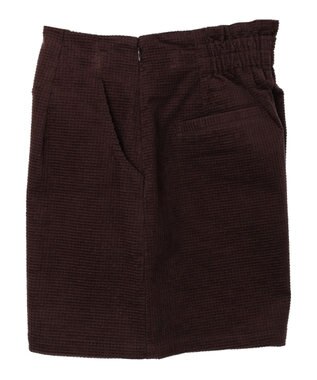 earth music&ecology ワッフルコーデュロイショートパンツ Brown