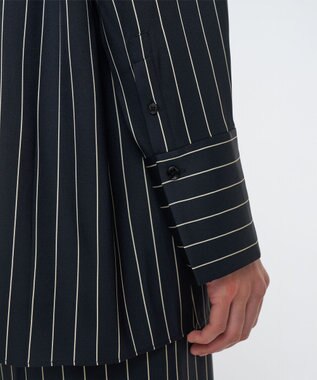 JOSEPH ジオメトリック アニメーション　ロングスリーブブラウス Black / Affogato