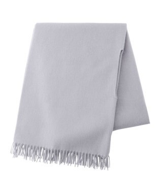 MOONBAT MACKINTOSH PHILOSOPHY ウール100%超大判無地ポンチョストール／幅70cm