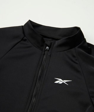 OP／FILA 【Reebok】長袖フルジップラッシュガード ブラック