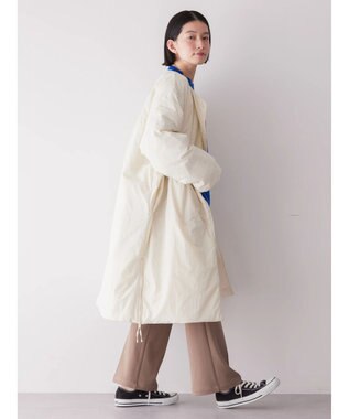 AMERICAN HOLIC キルポカ撥水加工サイドＺＩＰコート Ivory