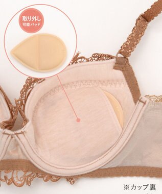 Wing 3/4カップブラ　【2610シリーズ】　ウイング／ワコール　PB2610 ベージュ