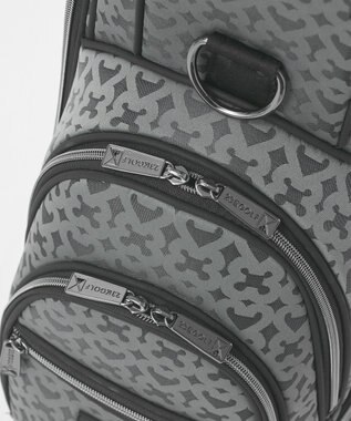 23区GOLF 【UNISEX】モノグラムライトキャディバッグ　ベテランゴルファーにもおすすめなモダンデザイン ブラック系5