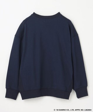 ANY 【ハローキティ×ANY】ロゴスウェット ネイビー