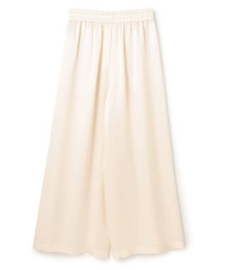 uncrave アセテートヴィンテージサテン ワイドパンツ エクリュ