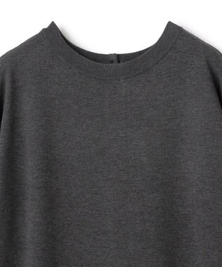 UNFILO マイビューティニット ワンピース チャコール