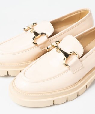 BONTRE 【LucaGrossi/ルカグロッシ】タンクソールビットローファー アイボリー