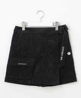 PW CIRCULUS 【WOMEN】コーデュロイ スカート見えショーツ ブラック系
