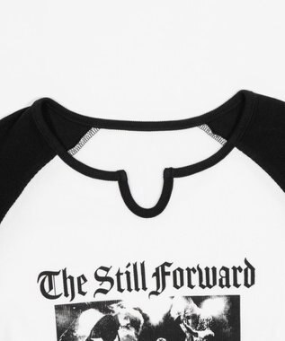 WEGO キーネックサイドレースアップちびT 柄3