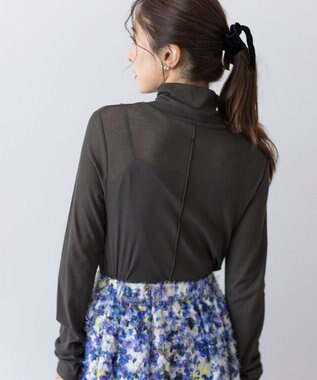 組曲 S ハイツイストシアー インナータートル グレー系