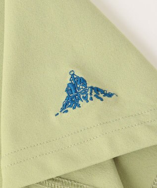 SHARE PARK LADIES 【UVカット・吸水速乾・ストレッチ・軽量 】バックプリントポケットTシャツ（S・Mサイズ） 黄緑系