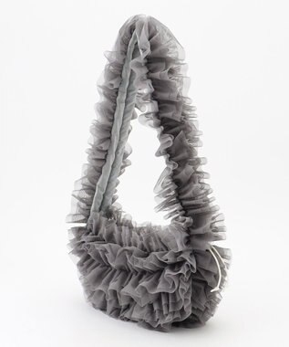 LA BAGAGERIE 【MONICA】シアーチュールドロストバッグ グレー