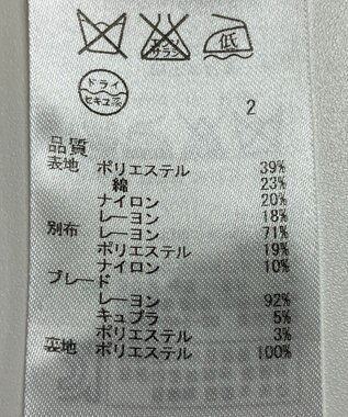 ONWARD Reuse Park 【23区】ジャケット春夏 ブラック