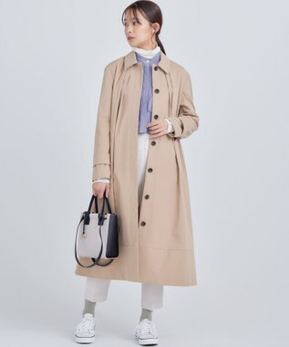 組曲 【WEB限定色あり】フルコーデフリルシャツ ブルーベース系1