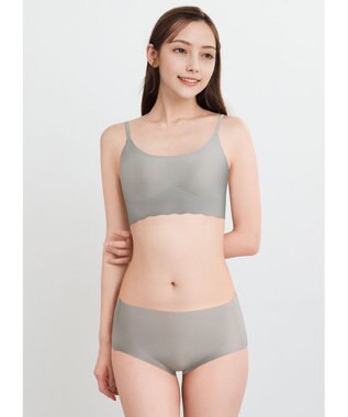 WACOAL 【GOCOCi ゴコチ】 ショーツ はきこみ丈あさめ まるでつけていないようなはきごこち ムレにくい フラット仕上げ CGG220とペア CGG510とペア PGG110 /ワコール チャコールグレー