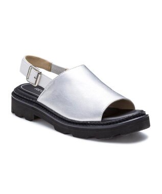 REGAL FOOT COMMUNITY 【リーガルレディース】F44R ラギットソールサンダル サンダル シルバー