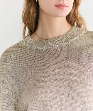 BEIGE， SPESSARTINE / コクーンシルエットプルオーバー Gold