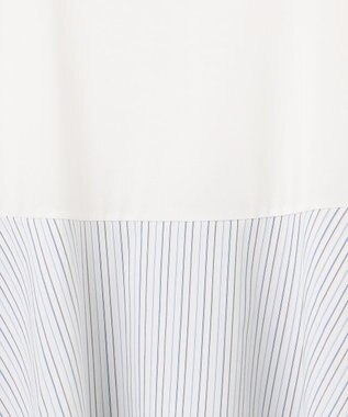 組曲 L シャツコンビティアード カットソー マルチストライプ系