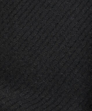 Green Parks ・ｓｗｉｎｇ　ｂｙ　ウラシャギーフレアスリーブニット Black