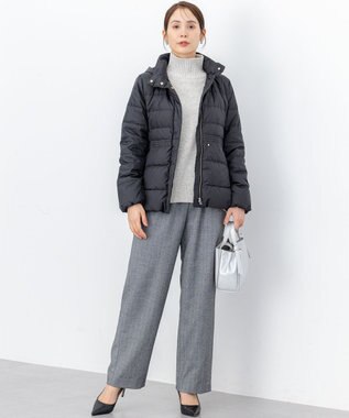 組曲 S ライトタフタショート ダウン ブラック系