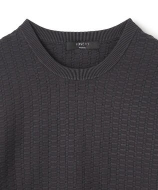 JOSEPH HOMME 【WEB・一部店舗限定  】  ライトヴィスコース　クルーネックニット グレー系
