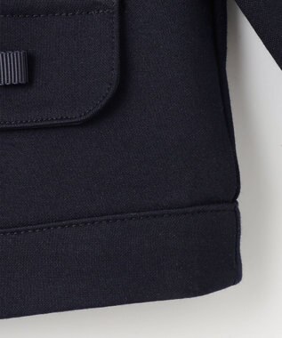 組曲 KIDS 【110-140㎝】ノーカラー ジャケット ネイビー