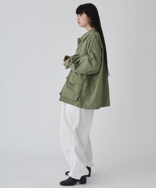 WEGO 【ユニセックス着用ITEM】ファティーグジャケット カーキ