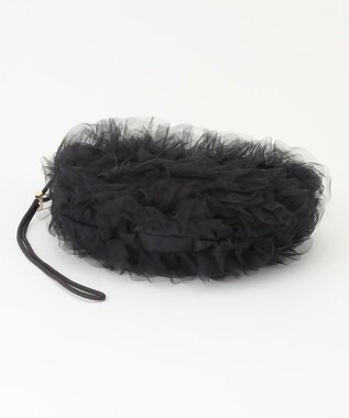 ANY SIS エアリーチュール ショルダーバッグ ライトグレー