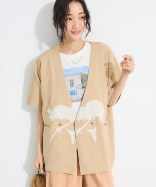 CRAFT STANDARD BOUTIQUE 刺繍カラーレスジャケット