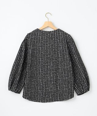組曲 L 【WEB限定】ニュアンスジャガード セットアップ ネイビー系3